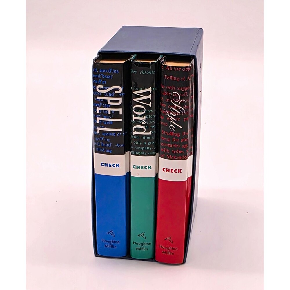 Houghton Mifflin Spell, Word, Style Hardcover Book Set English